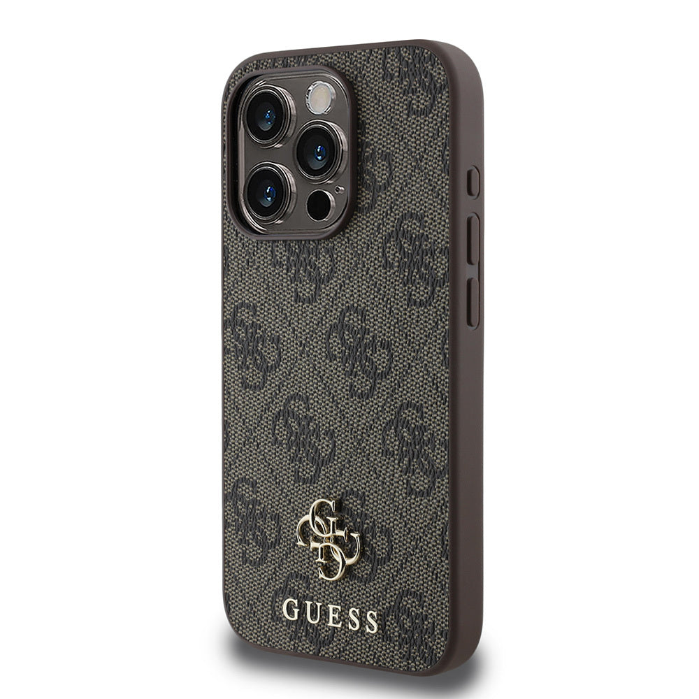 Guess iPhone 15 Pro Max Orjinal Lisanslı M-safe Small 4G Classic Kılıf