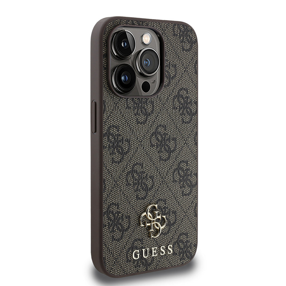 Guess iPhone 15 Pro Max Orjinal Lisanslı M-safe Small 4G Classic Kılıf
