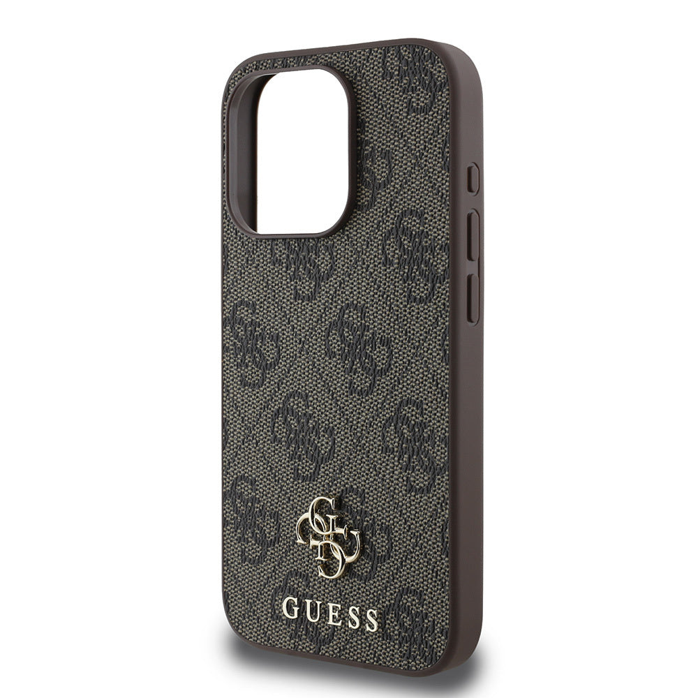 Guess iPhone 15 Pro Max Orjinal Lisanslı M-safe Small 4G Classic Kılıf