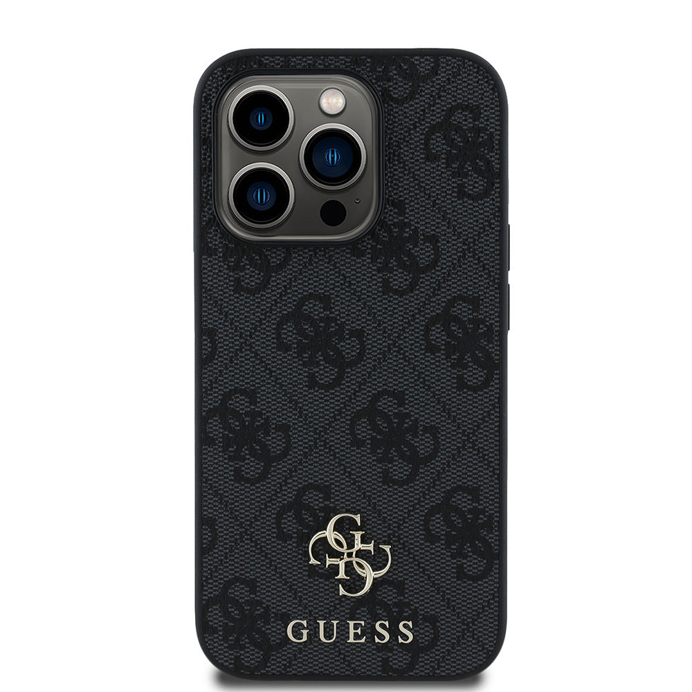 Guess iPhone 15 Pro Max Orjinal Lisanslı M-safe Small 4G Classic Kılıf