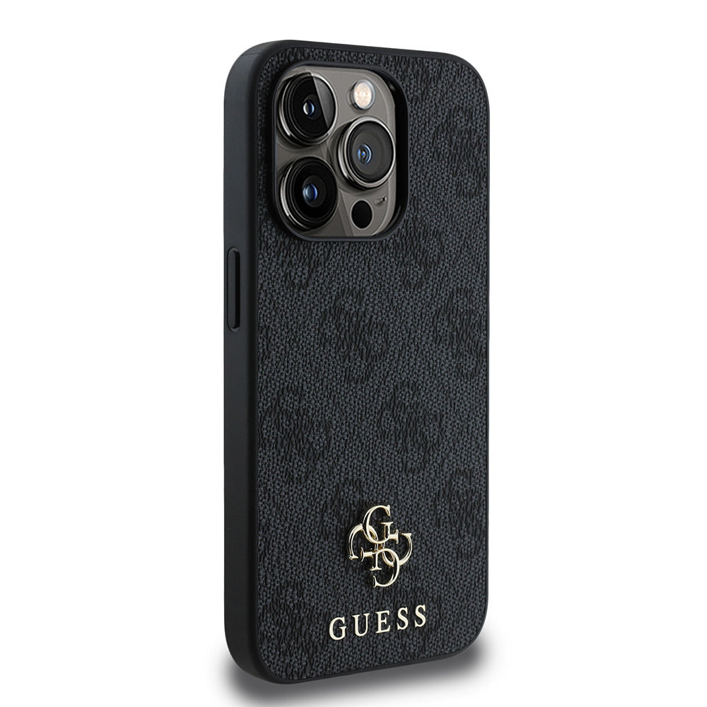 Guess iPhone 15 Pro Max Orjinal Lisanslı M-safe Small 4G Classic Kılıf