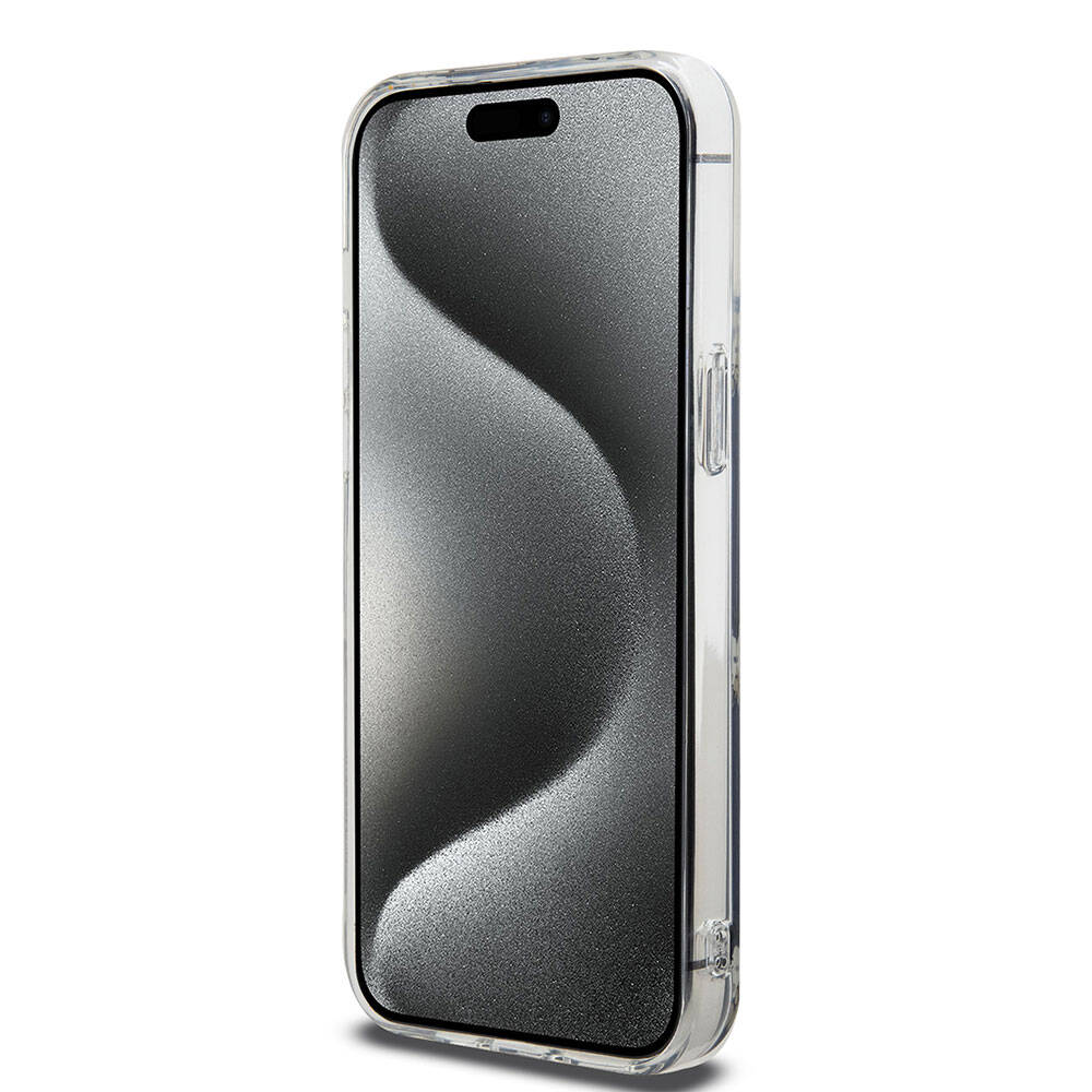 Hello Kitty iPhone 15 Pro Max Orjinal Lisanslı Elektroplating Kaplama Kabarcık Baskılı Kılıf