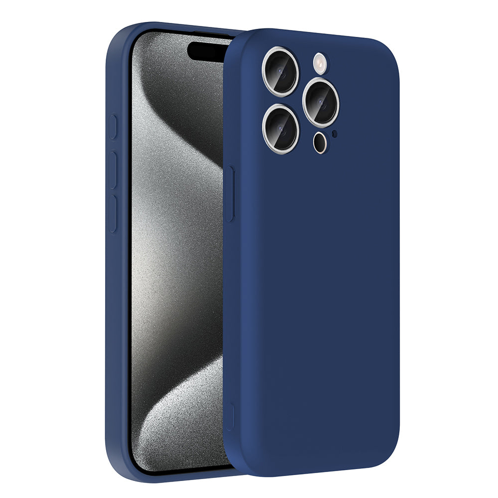 Cepax iPhone 15 Pro Max Kamera Korumalı Kartlık Hazneli Vitra Kılıf
