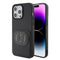 Karl Lagerfeld iPhone 15 Pro Max Kartlıklı Saffiano K&L Patch Orjinal Lisanslı Telefon Kılıfı