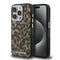 Karl Lagerfeld iPhone 15 Pro Max Orjinal Lisanslı IML Leopar Baskılı Telefon Kılıfı
