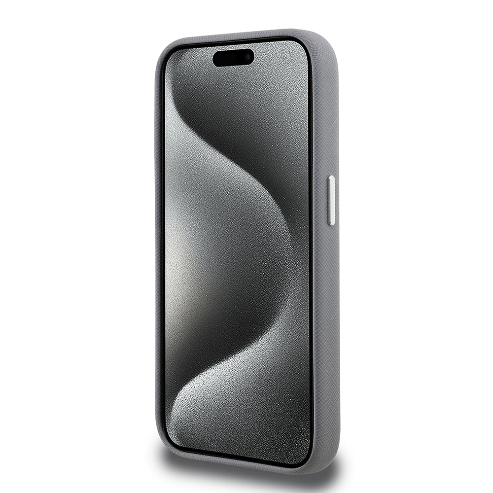 Karl Lagerfeld iPhone 15 Pro Max Orjinal Lisanslı K&C Heads Pin Telefon Kılıfı