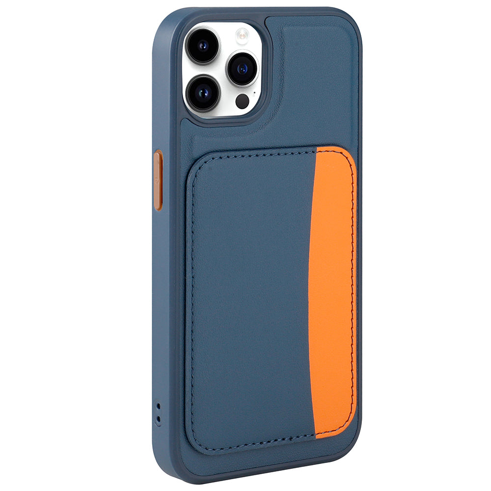 Cepax iPhone 15 Pro Max Zore X-Kart Kartlıklı Silikon Telefon Kılıfı