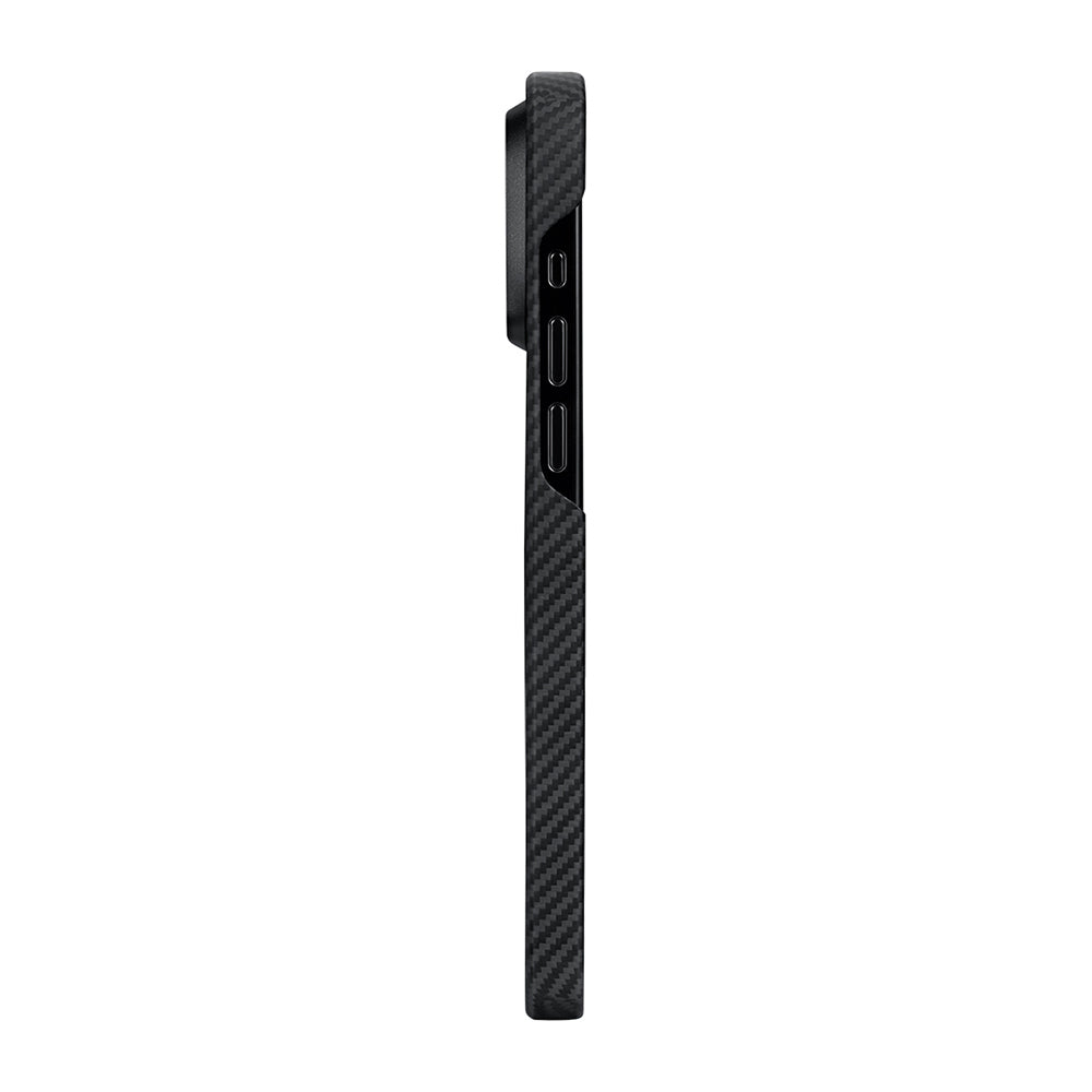 Pitaka Tactile Woven Orchestra Serisi iPhone 15 Pro Max M-safe Şarj Özellikli 600D Aramid Fiber Rhapsody Kılıf