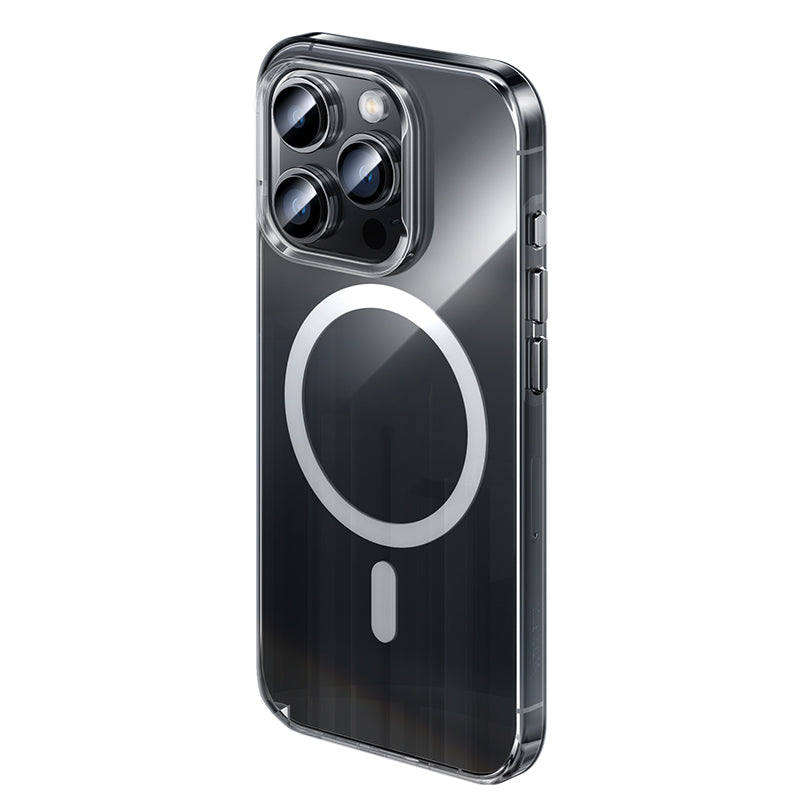 Benks Crystal Serisi iPhone 15 Pro Max M-safe Şarj Özellikli Şeffaf Kılıf