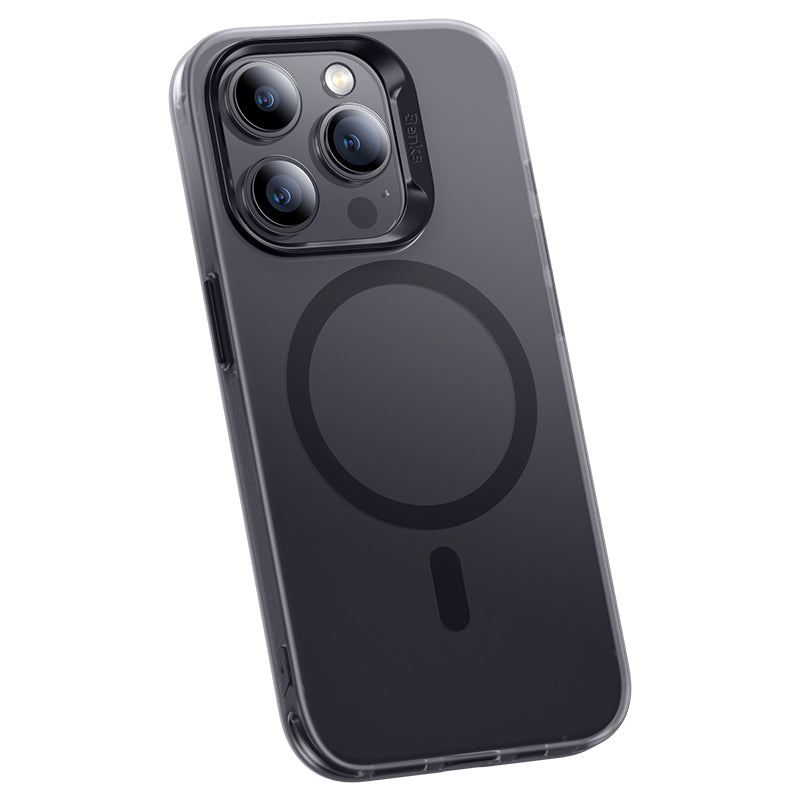 Benks Lucid iPhone 15 Pro Max M-safe Şarj Özellikli Armor Kılıf