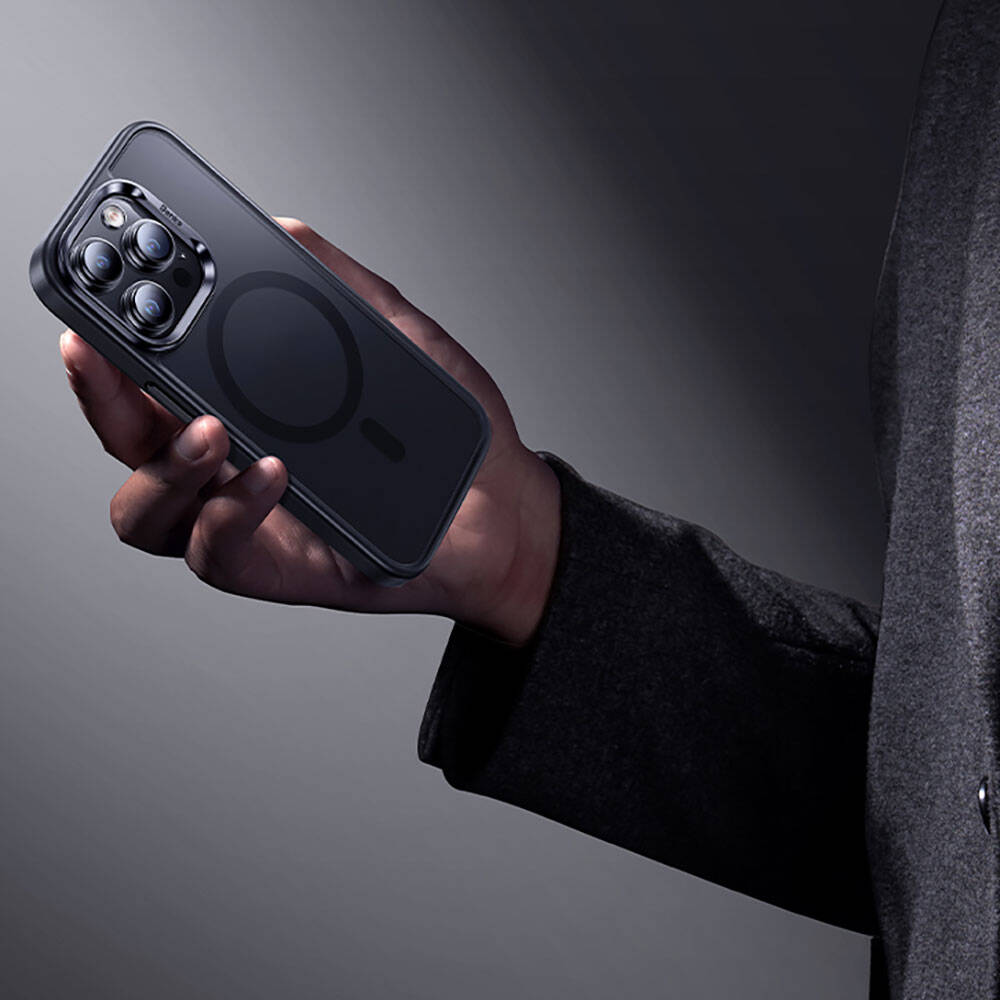 Benks Mist Protective iPhone 15 Pro Max M-safe Şarj Özellikli Telefon Kılıfı