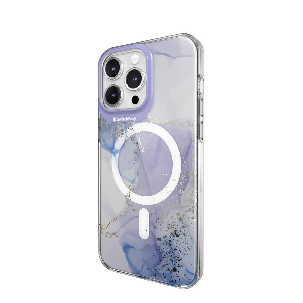 Switcheasy Artist-M Veil iPhone 15 Pro Max M-safe Şarj Özellikli Çift IMD Baskılı Lisanslı Kılıf