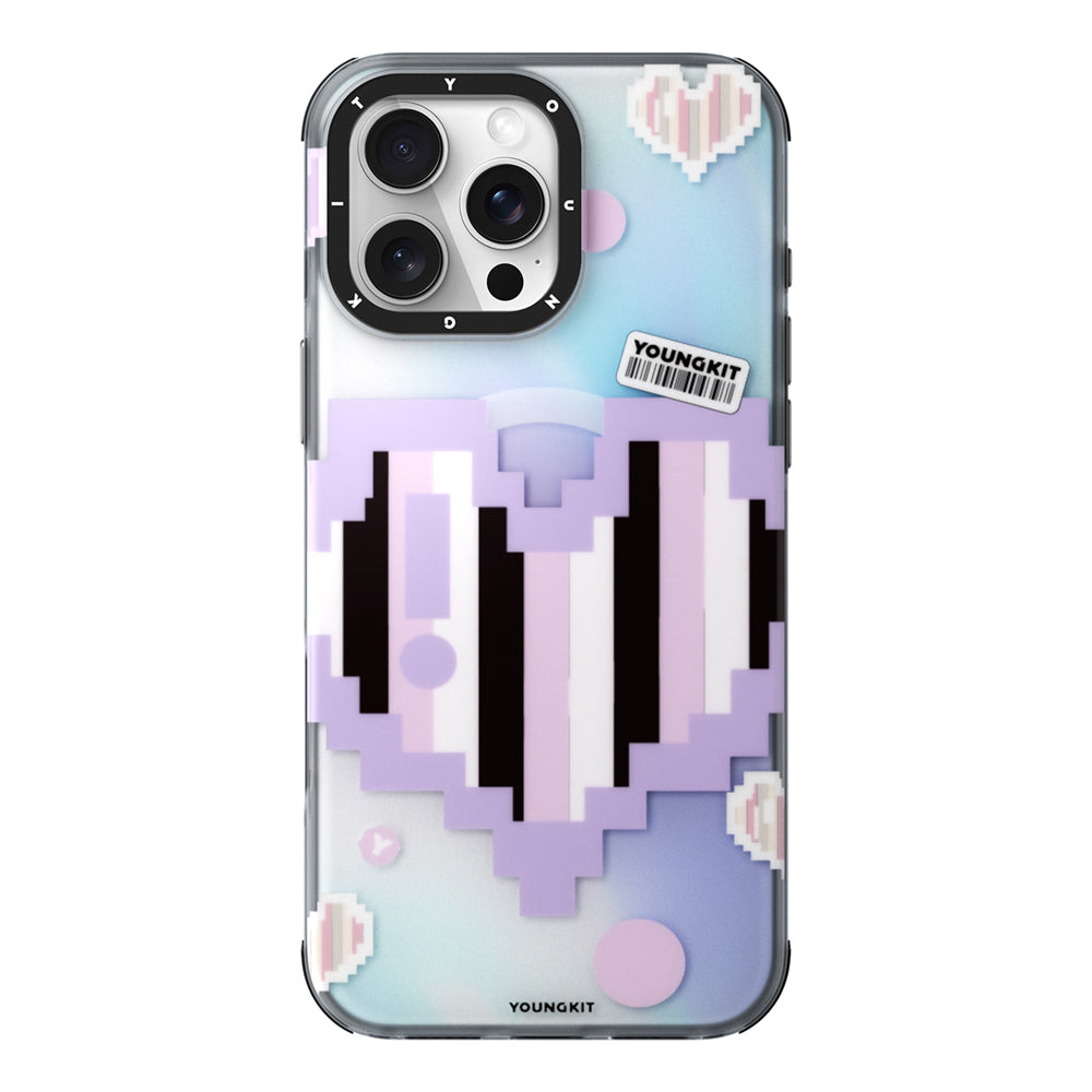 Youngkit Love Serisi iPhone 15 Pro Max M-safe Şarj Özellikli Telefon Kılıfı