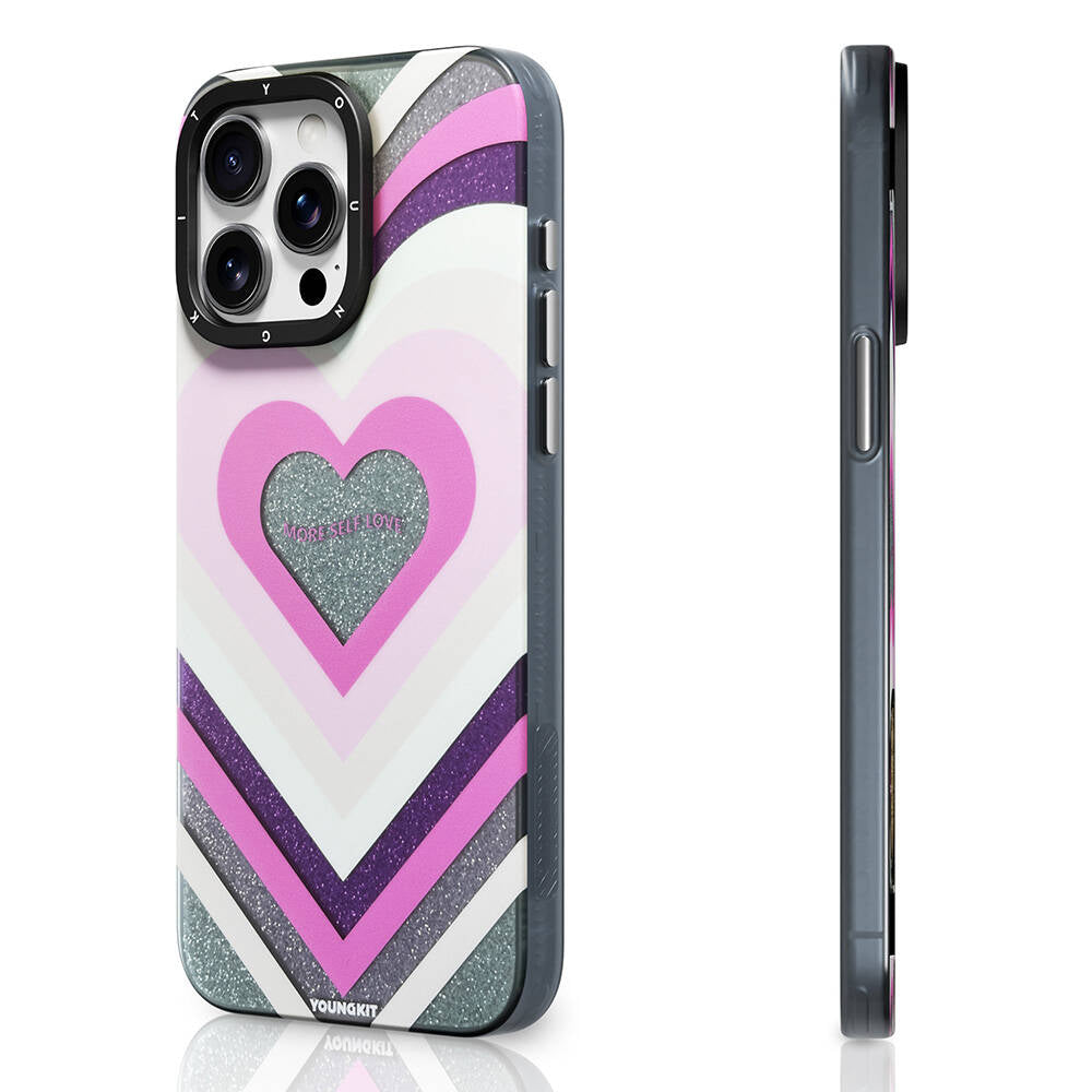Youngkit Star Dazzle Serisi iPhone 15 Pro Max M-safe Şarj Özellikli Kılıf