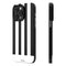 Youngkit Striped Piano Keys Serisi iPhone 15 Pro Max M-safe Şarj Özellikli Kılıf