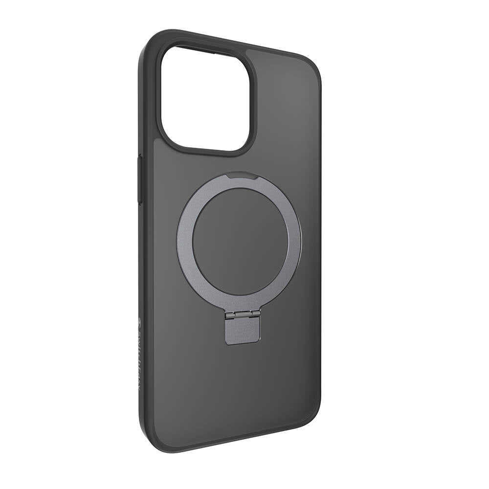Switcheasy Magstand-M iPhone 15 Pro Max M-safe Şarj Özellikli Yüzük Standlı Lisanslı Kılıf