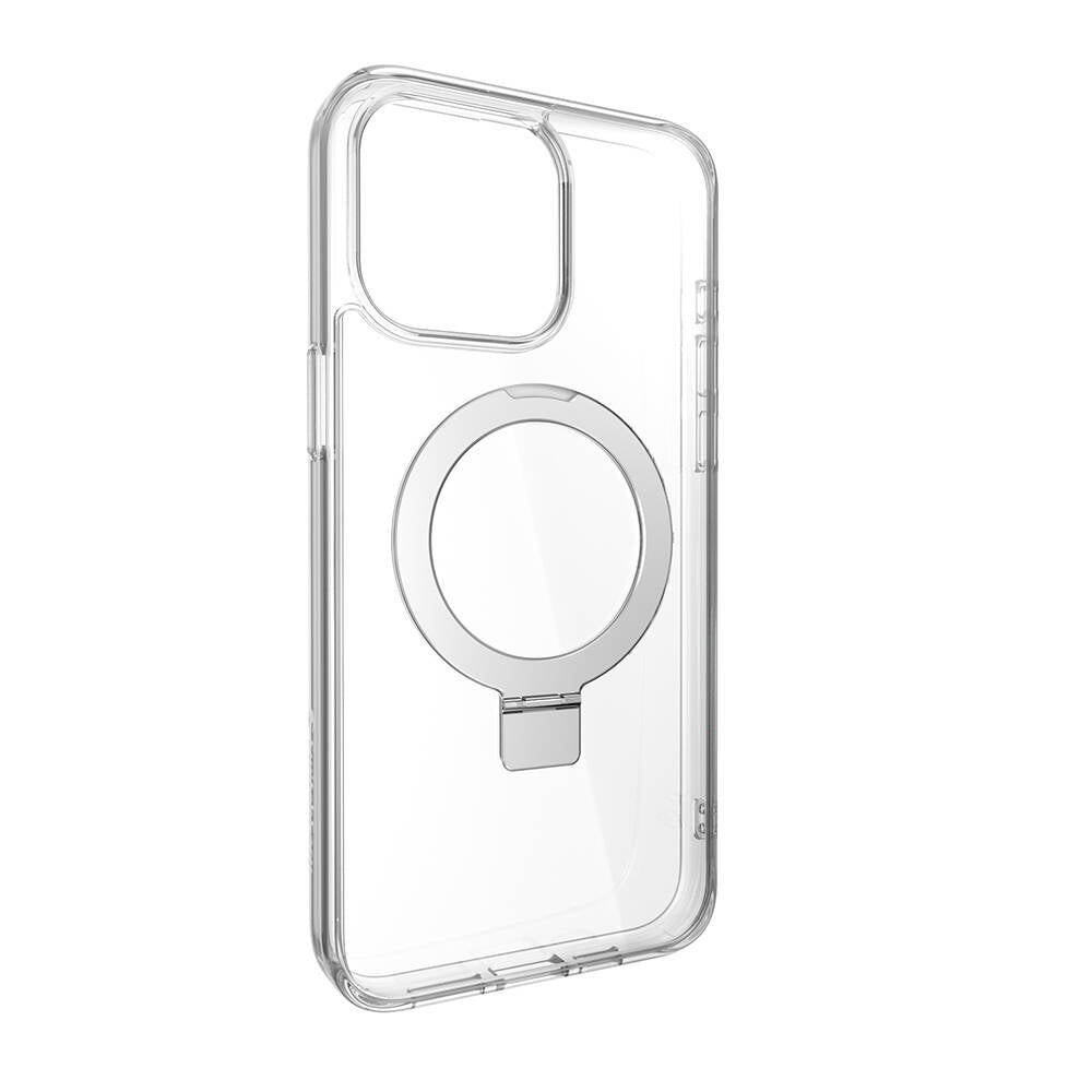Switcheasy Magstand-M iPhone 15 Pro Max M-safe Şarj Özellikli Yüzük Standlı Lisanslı Kılıf