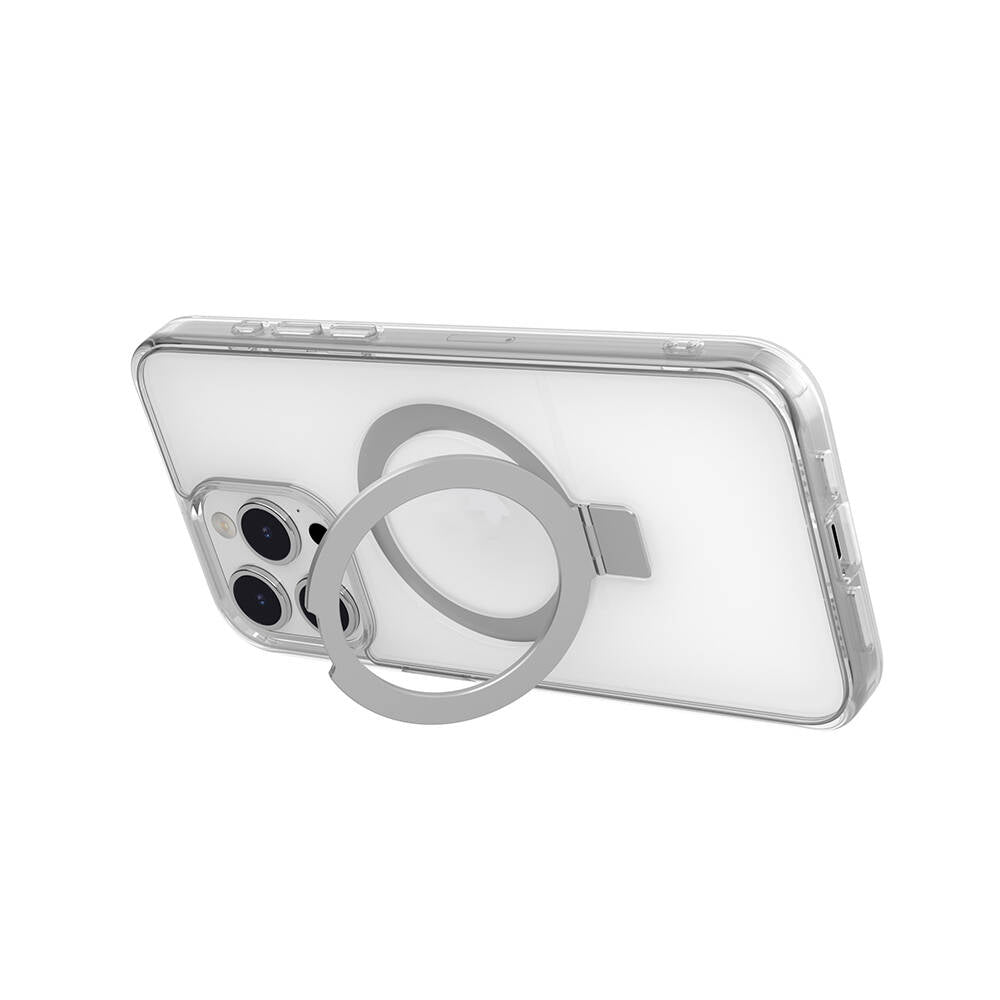 Switcheasy Magstand-M iPhone 15 Pro Max M-safe Şarj Özellikli Yüzük Standlı Lisanslı Kılıf