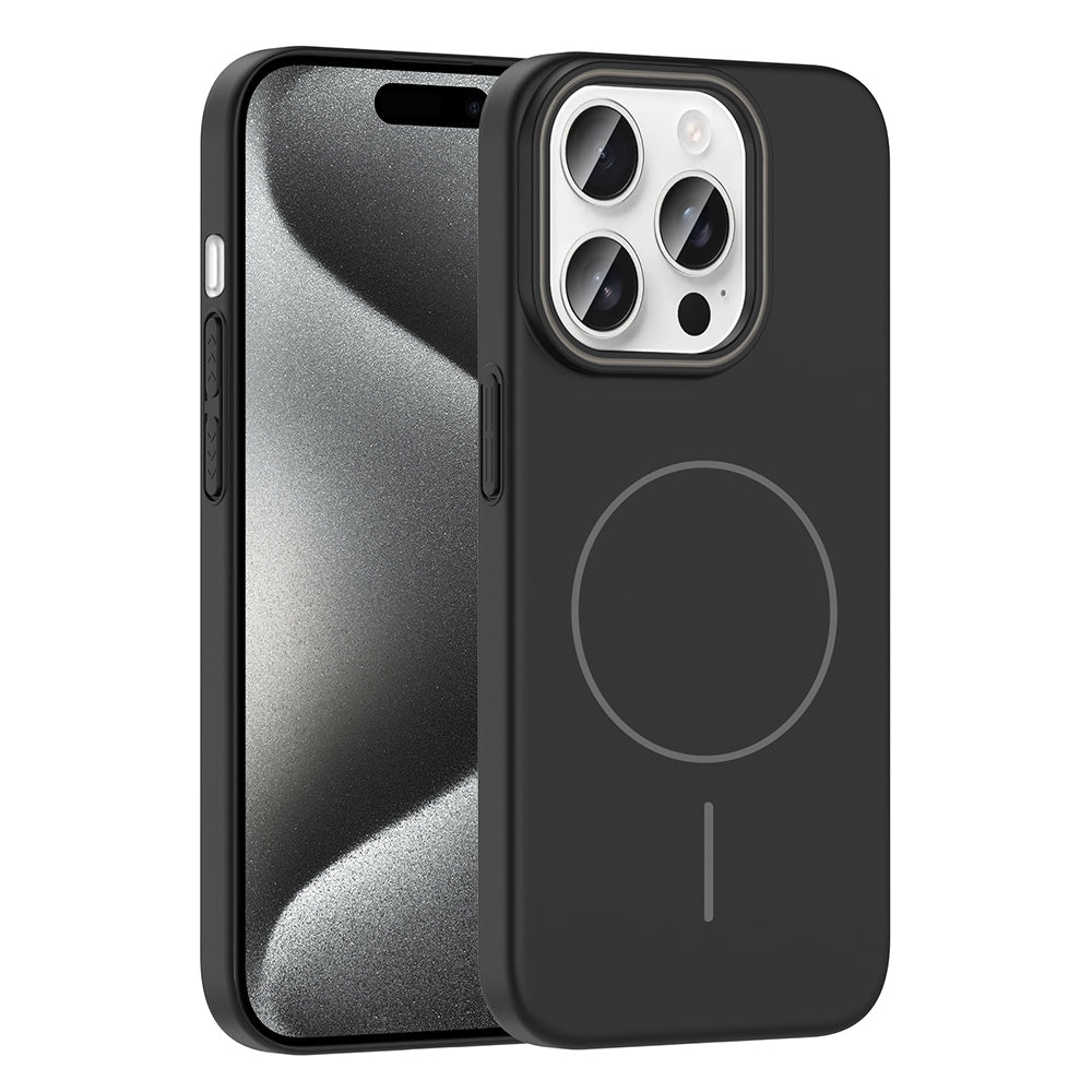 Cepax iPhone 15 Pro Max M-safe Şarj Özellikli Ruby Sert Kılıf