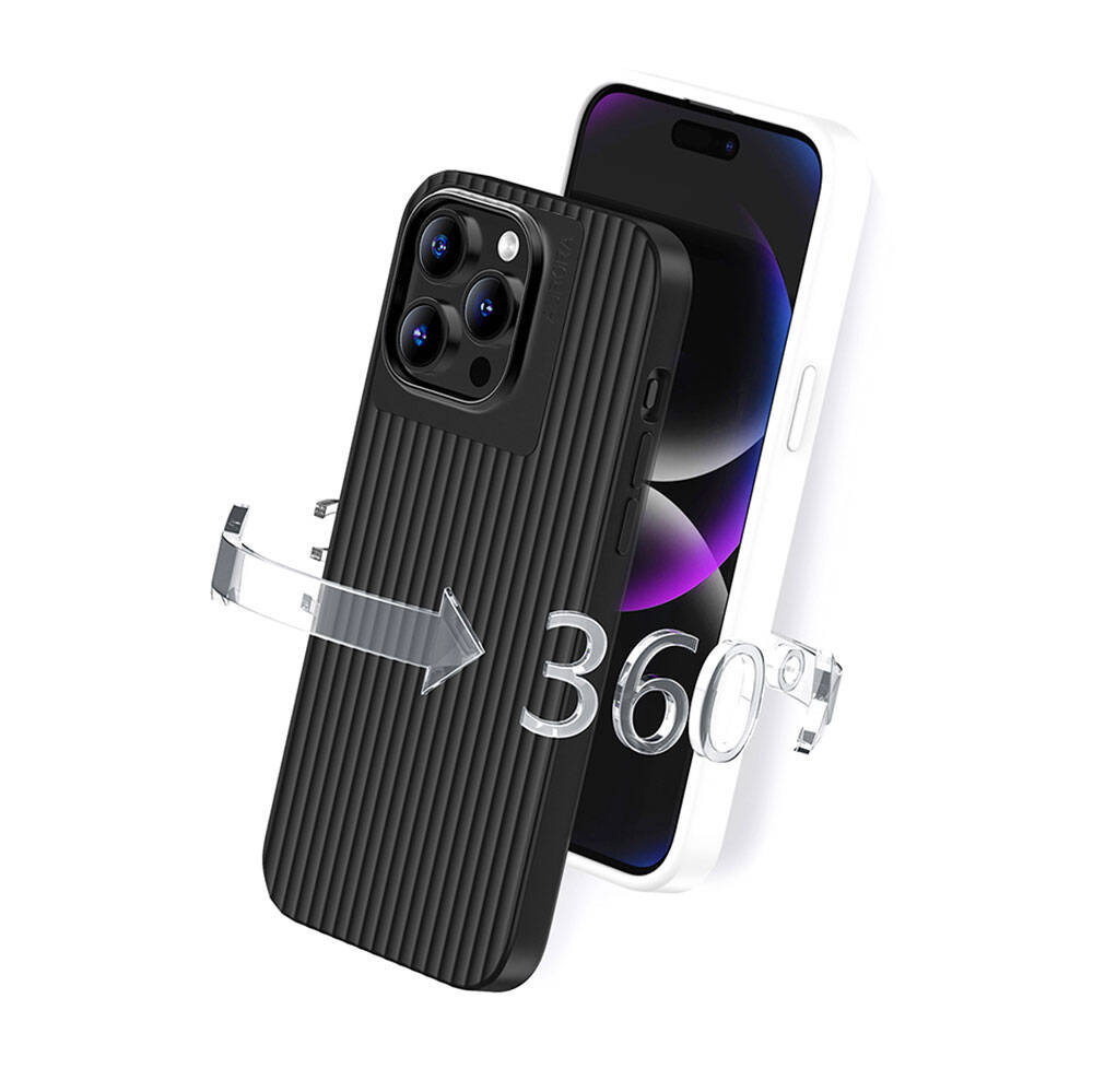 Recci Aurora Serisi iPhone 15 Pro Max M-safe Şarj Özellikli Kılıf