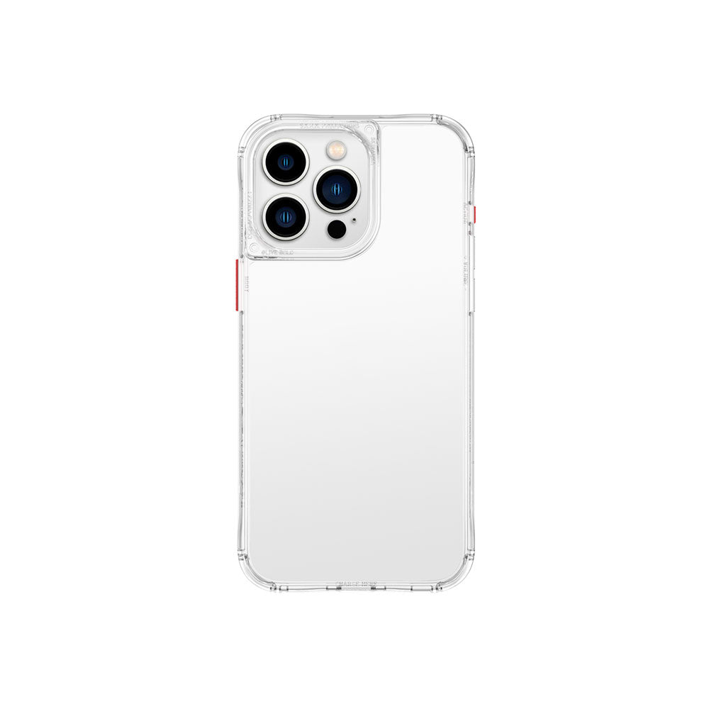 SkinArma iPhone 15 Pro Max Şeffaf Airbag Tasarımlı Saido Telefon Kılıfı