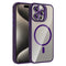Cepax iPhone 15 Pro Max Standlı ve Kamera Lens Hediyeli M-Safe Şarj Özellikli Etro Kılıf