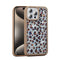 Cepax iPhone 15 Pro Max Taşlı ve Simli Tasarım Azra Kılıf