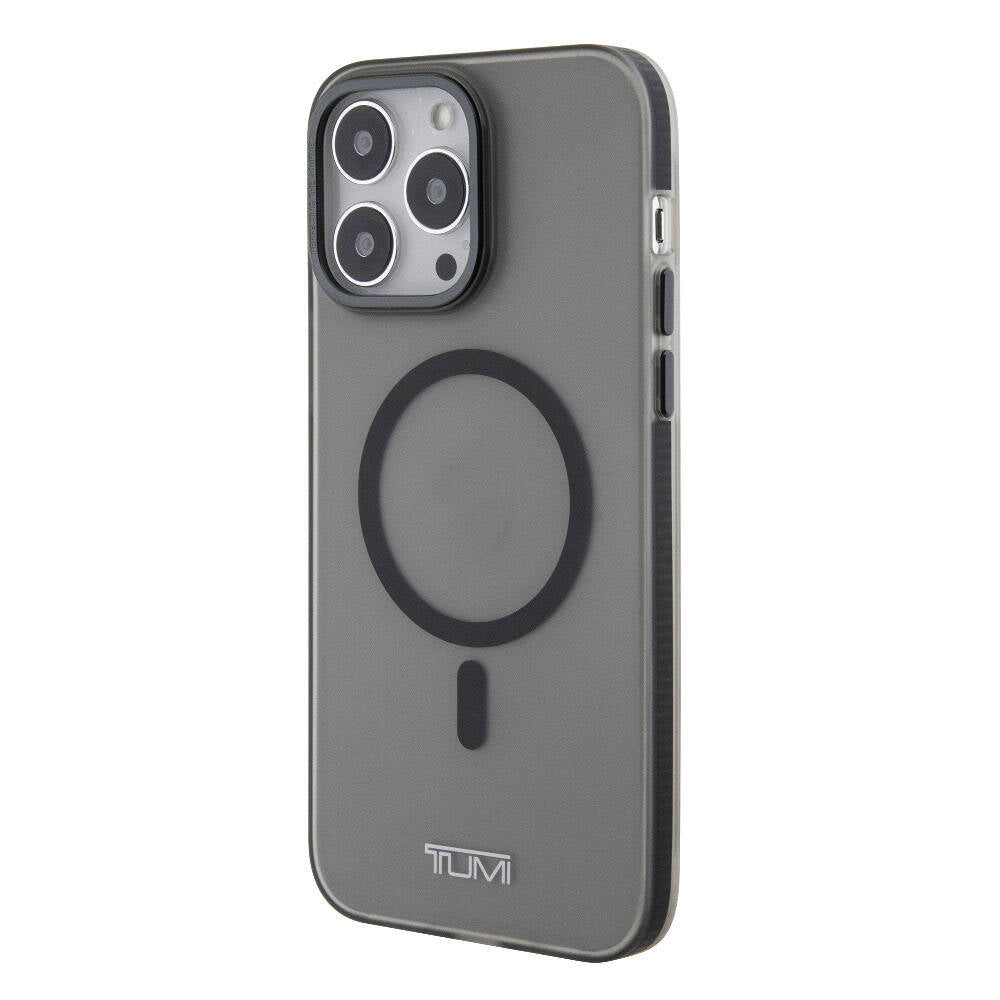 TUMI iPhone 15 Pro Max Orjinal Lisanslı M-safe Şarj Özellikli Buzlu Mat Telefon Kılıfı