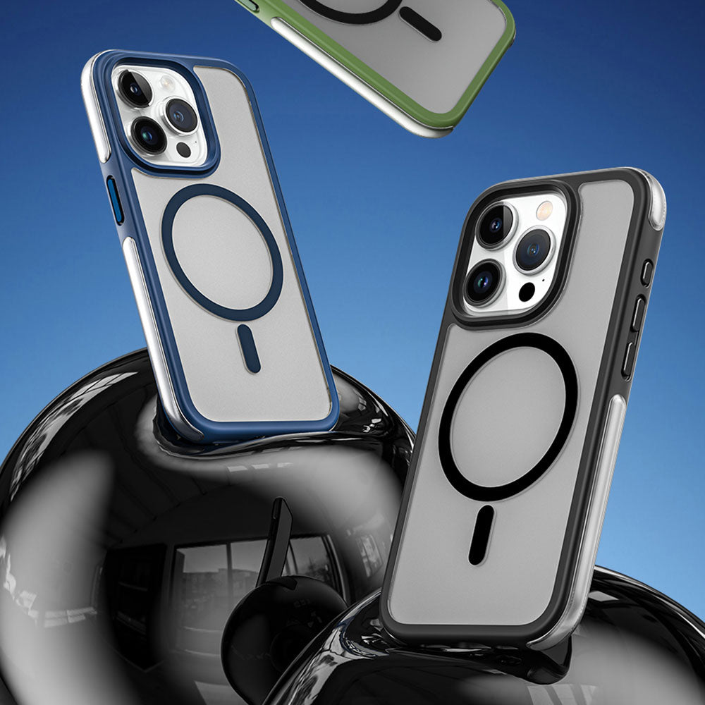 Wiwu ZKK-012 iPhone 15 Pro Max M-safe Şarj Özellikli Air Cushion Telefon Kılıfı