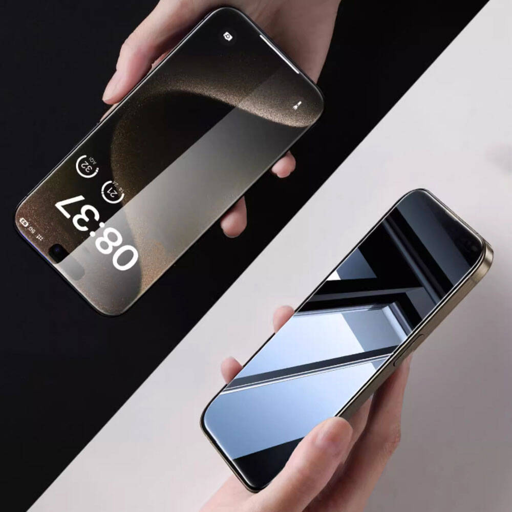 Wiwu iPrivacy iPhone 15 Pro Max HD Anti-Peep Ekran Koruyucu