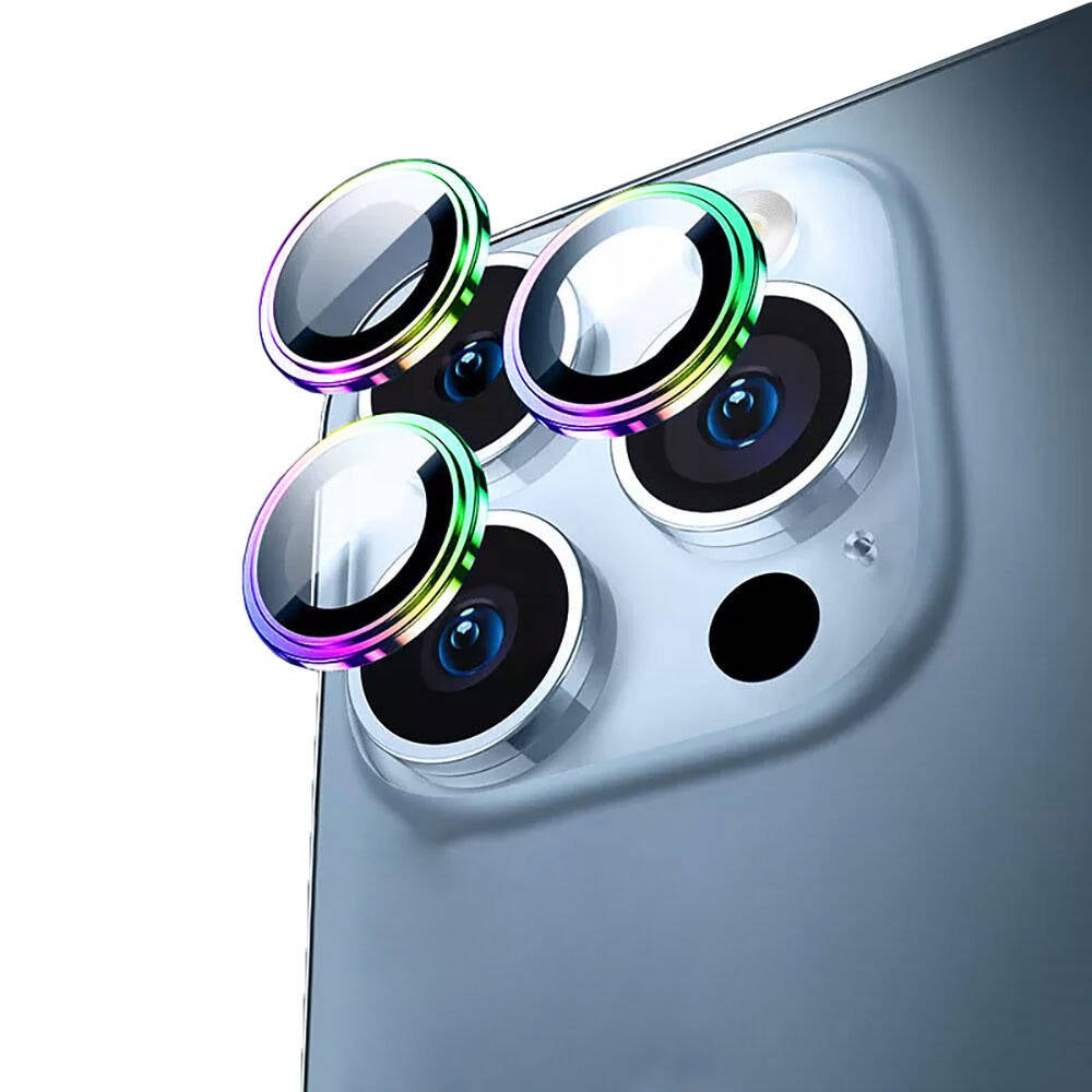 Wiwu Lens Guard iPhone 15 Pro Metal Kamera Lens Koruyucu