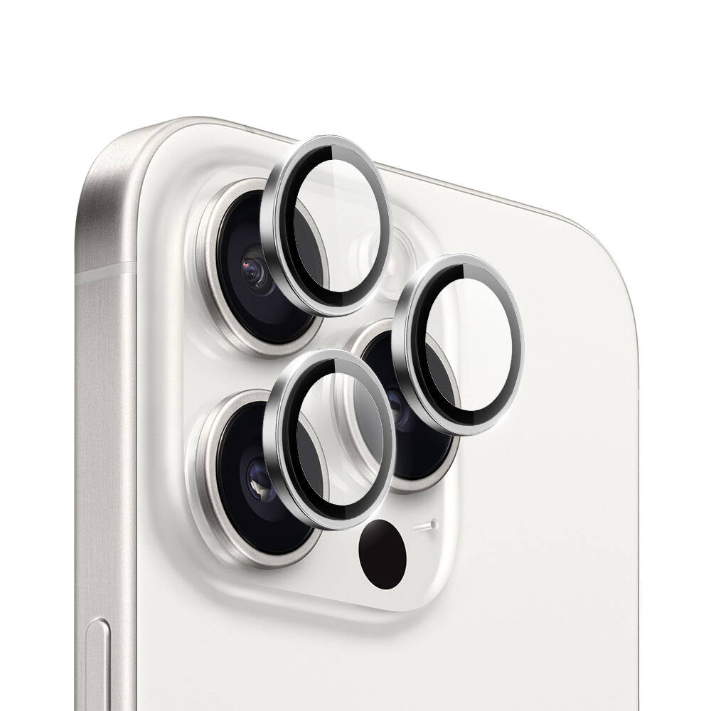 Wiwu LG-003 iPhone 15 Pro Lens Guard Çizilmeye Karşı Dayanıklı Safir Kamera Lens Koruyucu