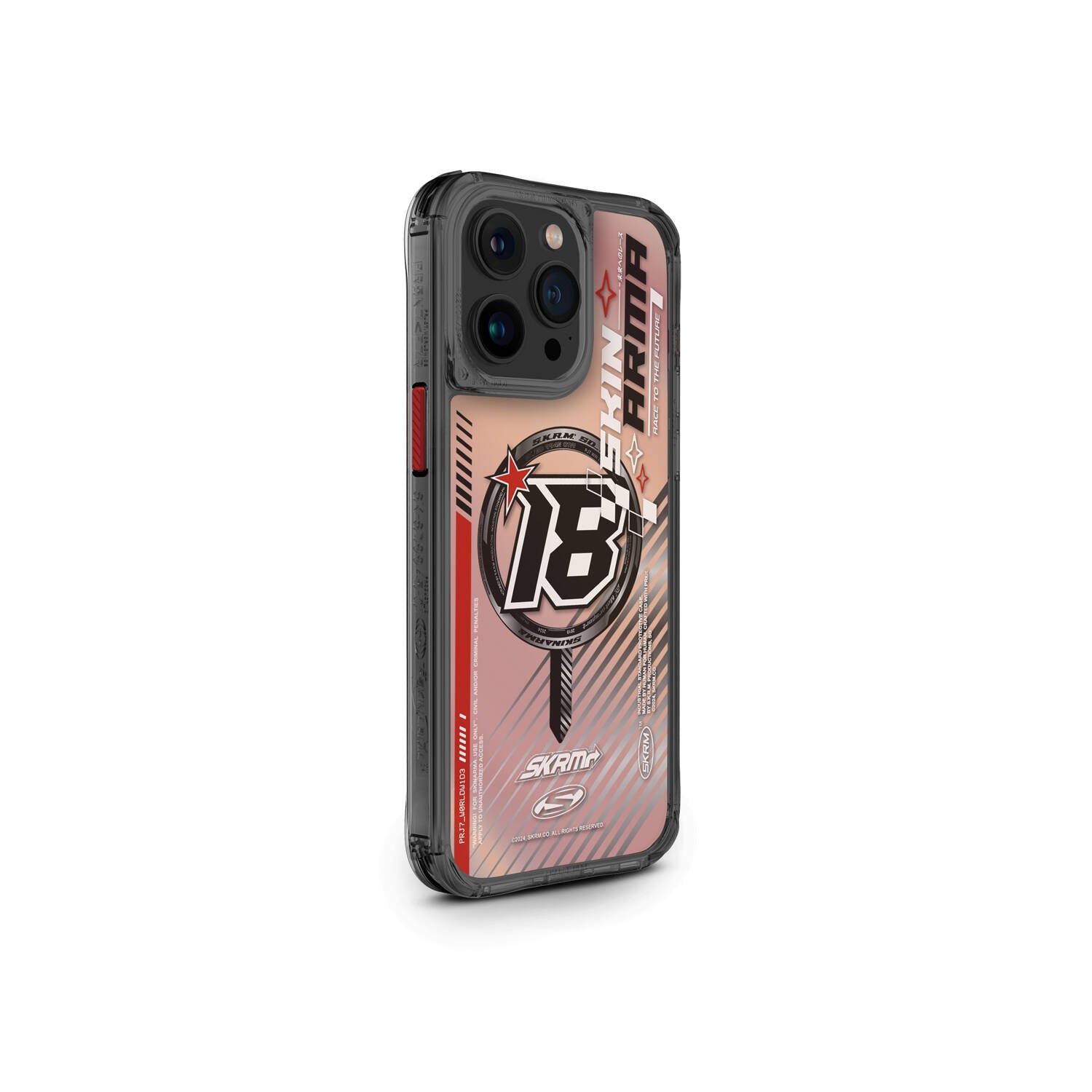 SkinArma iPhone 15 Pro Max M-safe Şarj Özellikli Sticker Yapıştırmalı Drift Kılıf