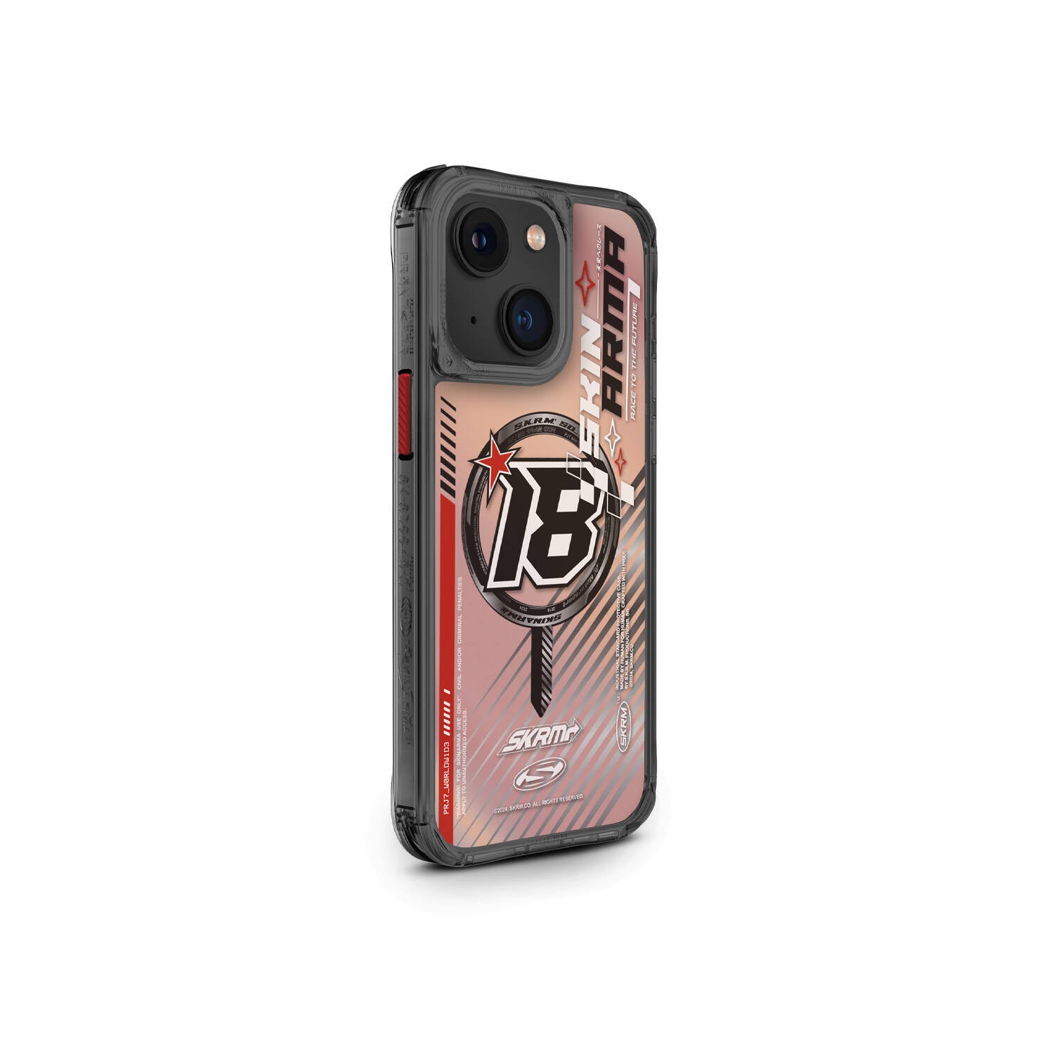 SkinArma iPhone 15 M-safe Şarj Özellikli Sticker Yapıştırmalı Drift Kılıf