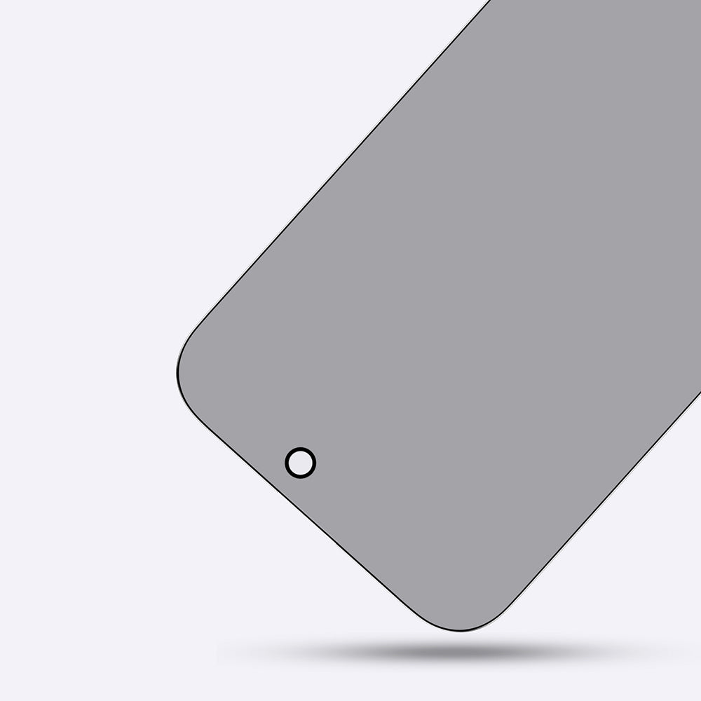 Amazingthing Radix iPhone 16 Privacy Parmak İzi Bırakmayan Temperli Cam Ekran Koruyucu