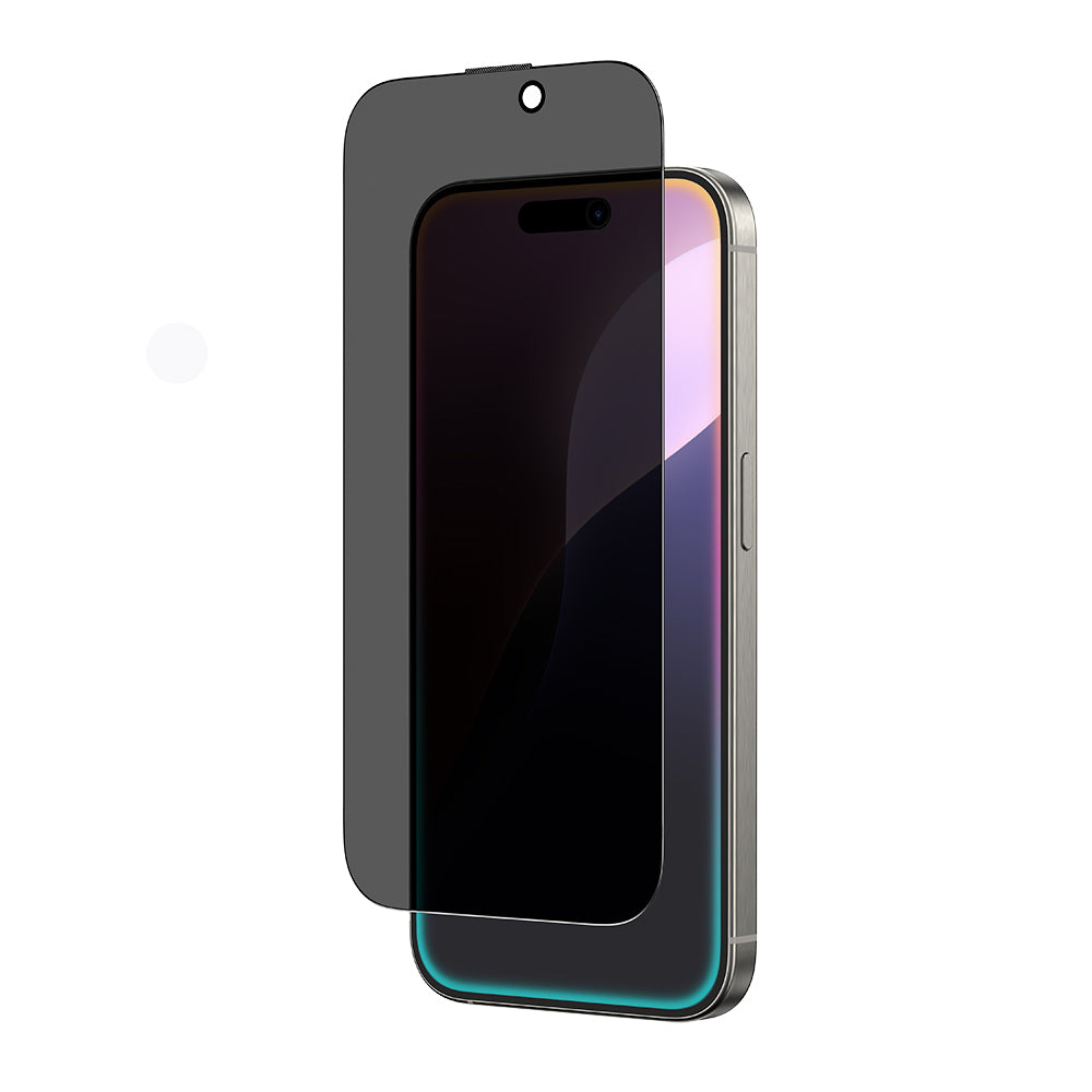 Amazingthing Titan iPhone 16 Privacy Parmak İzi Bırakmayan Temperli Cam Ekran Koruyucu
