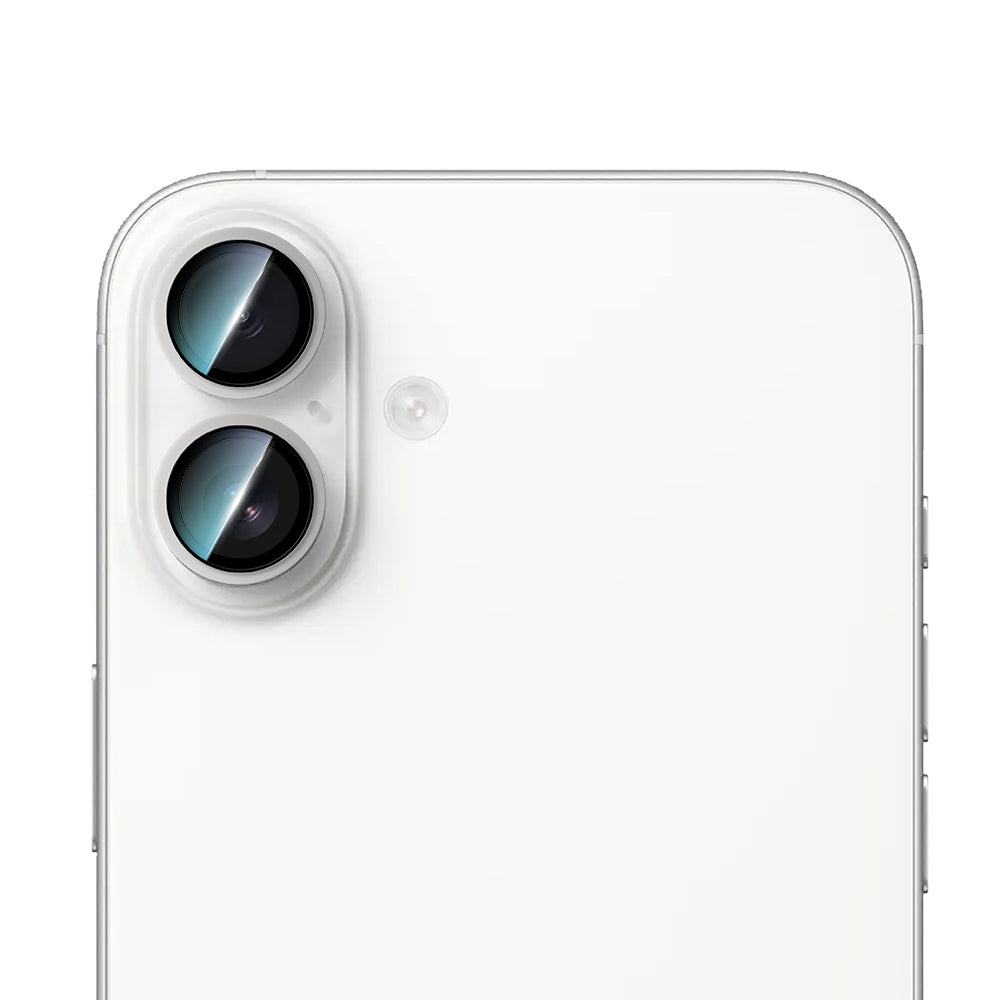 CaseWorld Alloy Two-Color Serisi iPhone 16 Lens Koruyucu