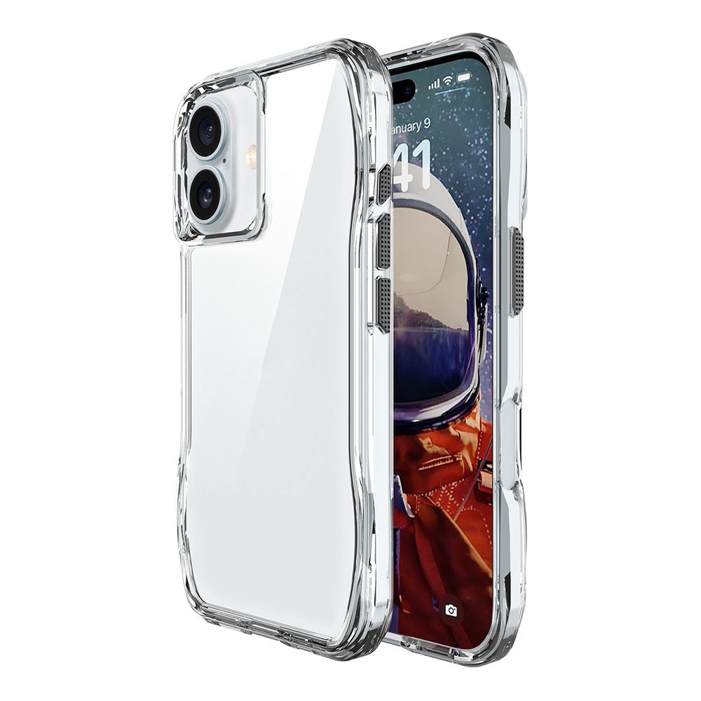 Cepax iPhone 16 Airbagli Şeffaf İncek Kılıf