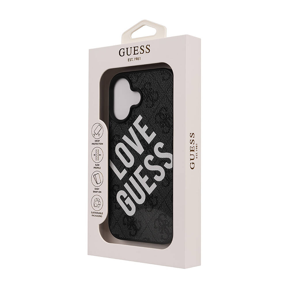 Guess iPhone 16 Orjinal Lisanslı Big Love Guess Telefon Kılıfı