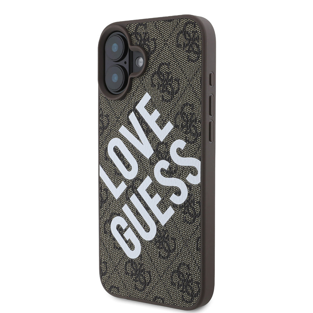 Guess iPhone 16 Orjinal Lisanslı Big Love Guess Telefon Kılıfı