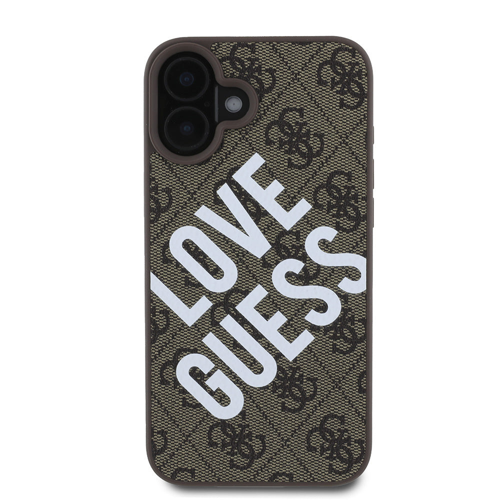 Guess iPhone 16 Orjinal Lisanslı Big Love Guess Telefon Kılıfı