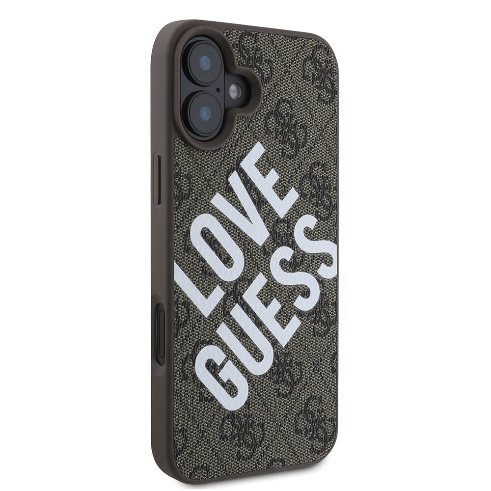 Guess iPhone 16 Orjinal Lisanslı Big Love Guess Telefon Kılıfı