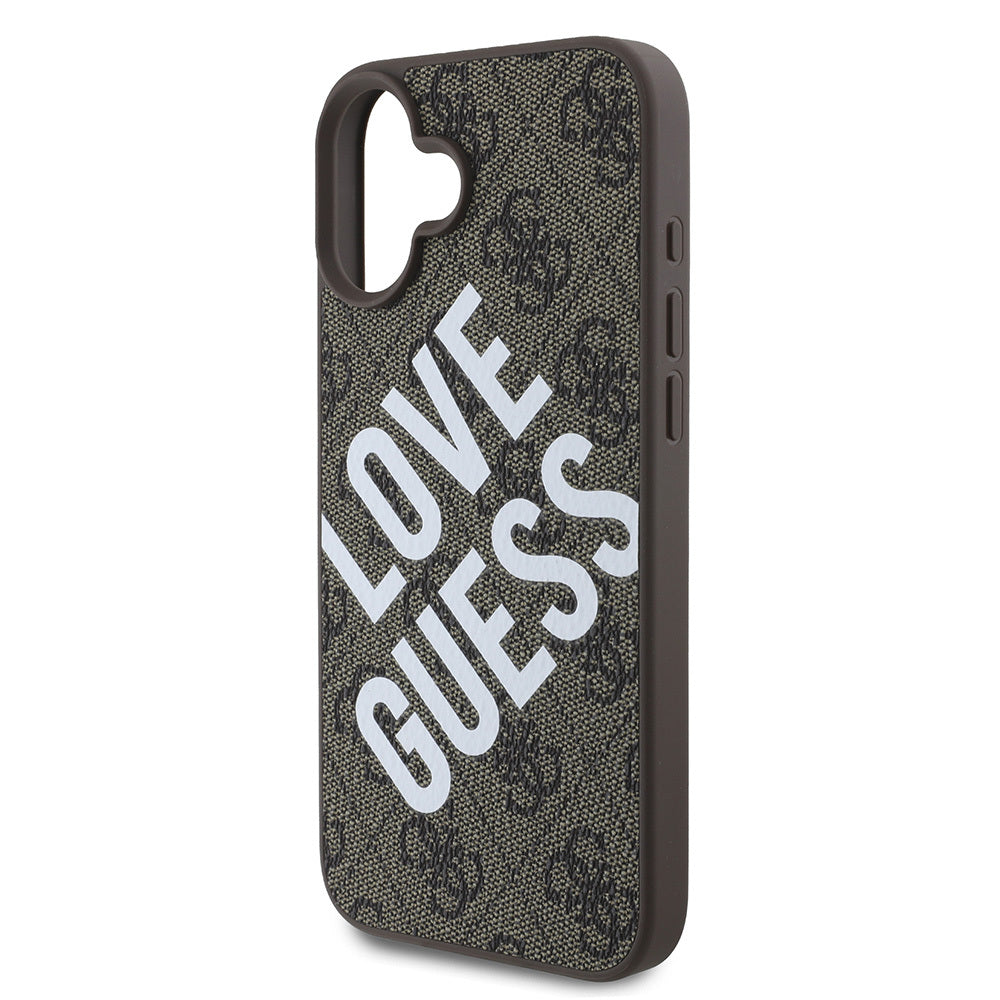 Guess iPhone 16 Orjinal Lisanslı Big Love Guess Telefon Kılıfı