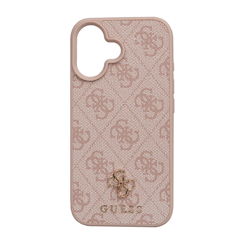 Guess iPhone 16 Orjinal Lisanslı M-safe Şarj Özellikli Small 4G Classic Kılıf