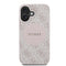 Guess iPhone 16 Orjinal Lisanslı M-safe Şarj Özellikli Yazı Logolu Circle Classic Kılıf