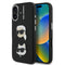 Karl Lagerfeld iPhone 16 Orjinal Lisanslı K&C Heads Pin Telefon Kılıfı