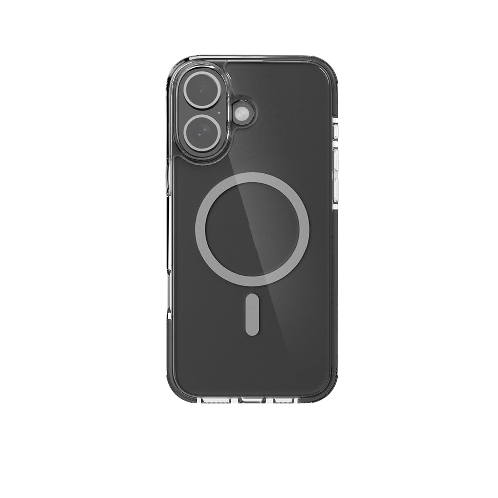 Raptic Clear Serisi iPhone 16 M-safe Şarj Özellikli Airbag Tasarımlı Şeffaf Kılıf