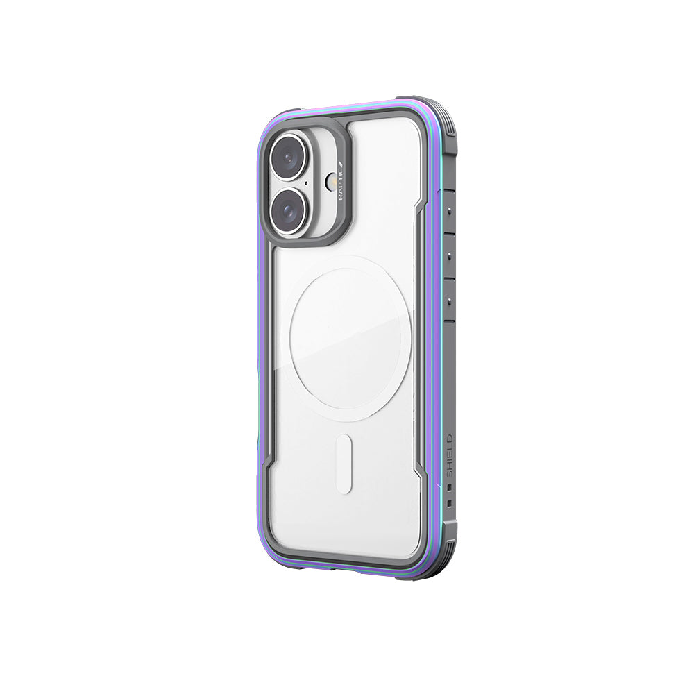 Raptic Shield Serisi iPhone 16 M-safe Şarj Özellikli Airbagli Şeffaf Arka Yüzey Kılıf