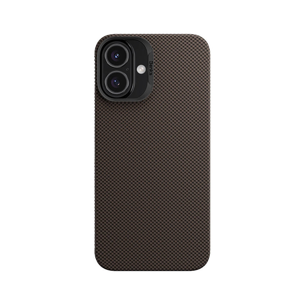 Benks ArmorTint Serisi iPhone 16 M-safe Şarj Özellikli ArmorAir Kevlar Kılıf