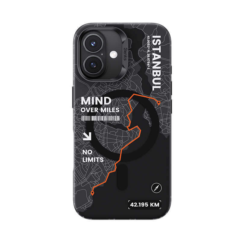Benks City Serisi iPhone 16 M-safe Şarj Özellikli Telefon Kılıfı